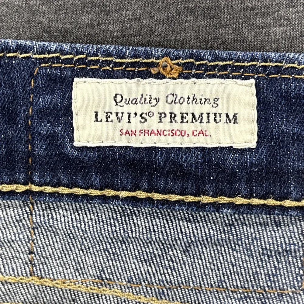 Levis 502 Premium Jeans Mens 32x31‎ TAG-32x32 Stretch Flex Blue Denim Tapered